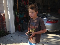 Driving a remote control car